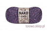 włóczka Nako Lady - ciemny fiolet