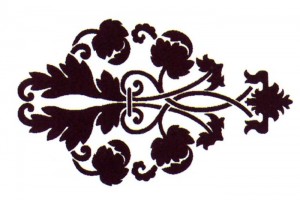 dayka szablon A4 - ornamenty