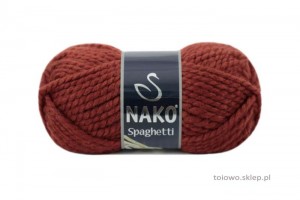 włóczka Nako Spaghetti - ruda