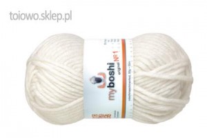 Myboshi Nr1 - włóczka biała
