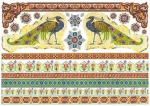papier do decoupage 'u AD 07 - mozaiki
