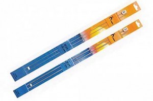 druty proste 35cm, stalowe, cienkie