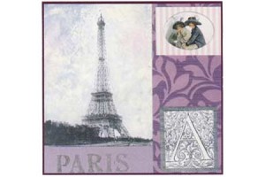 dayka papier do decoupage - Paryż