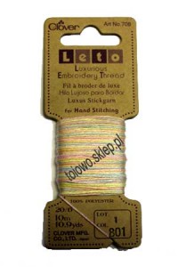 LETO nici do haftu- kolor 801