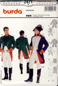 Napoleon - wykrój BURDA