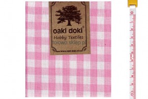 Tłusta Ćwiartka kratka - kolekcja Oaki Doki Pastels