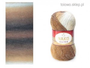włóczka Nako Arya Ebruli - kolor 86399
