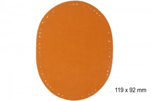 łaty skórzane orange