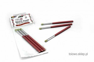 pędzle do szablonów  3mm - 1/8 cala