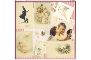 dayka papier do decoupage - amorki