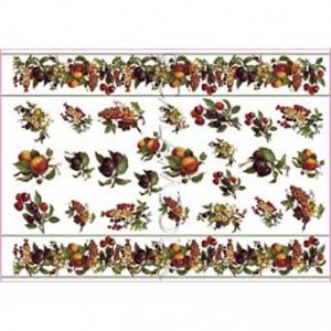 papier do decoupage 'u CAL  036 EASY - antyczne owoce