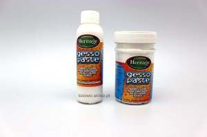 Heritage Gesso Paste - podkład do porowatych powierzchni