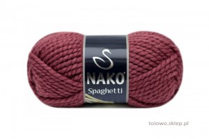 włóczka Nako Spaghetti - spłowiały róż