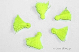 chwost 15mm - neon yellow