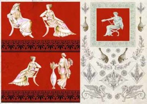 papier do decoupage 'u AD 02 - seria rzymska