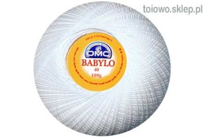 DMC kordonek Babylo 40 - kolor BLANC