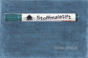 marker do tkanin - blue petrol