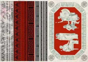 papier do decoupage 'u AD 03 - seria rzymska