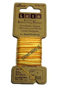 LETO nici do haftu- kolor 806