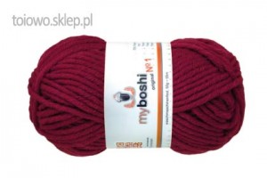Myboshi Nr1 - włóczka bordo