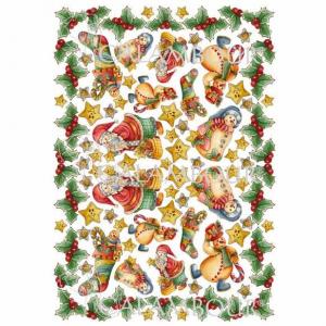 PAU 41 - święta - papier ryżowy do decoupage