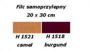 filc samoprzylepny
