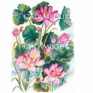 RP 54 - kwiaty - papier ryżowy do decoupage